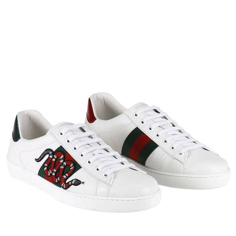 snaker bassa ace gucci con ricamo|Gucci Ace Sneaker (Men) .